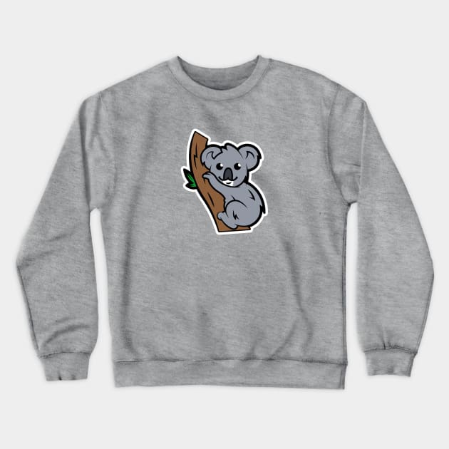 Koala - Cartoon Animals - Cartoon Island Crewneck Sweatshirt by Cartoon Island